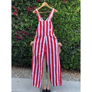 BIG BUD PRESS RED STRIPE OVERALLS - XXS